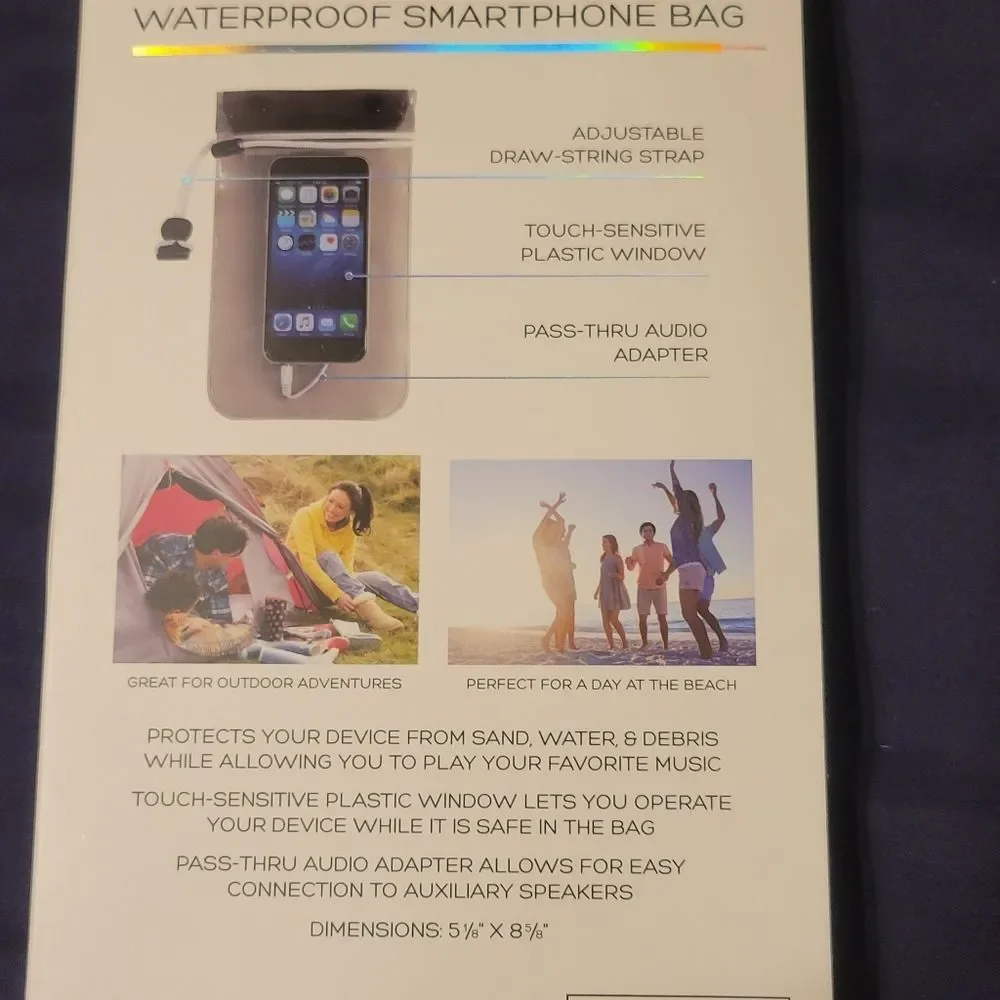 WATERPROOF SMARTPHONE BAG.
